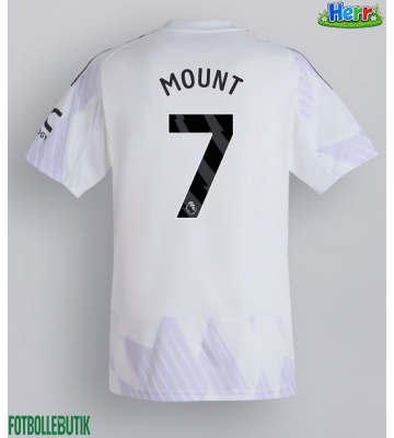 Manchester United Mason Mount #7 Bortatröja 2025-26 Kortärmad